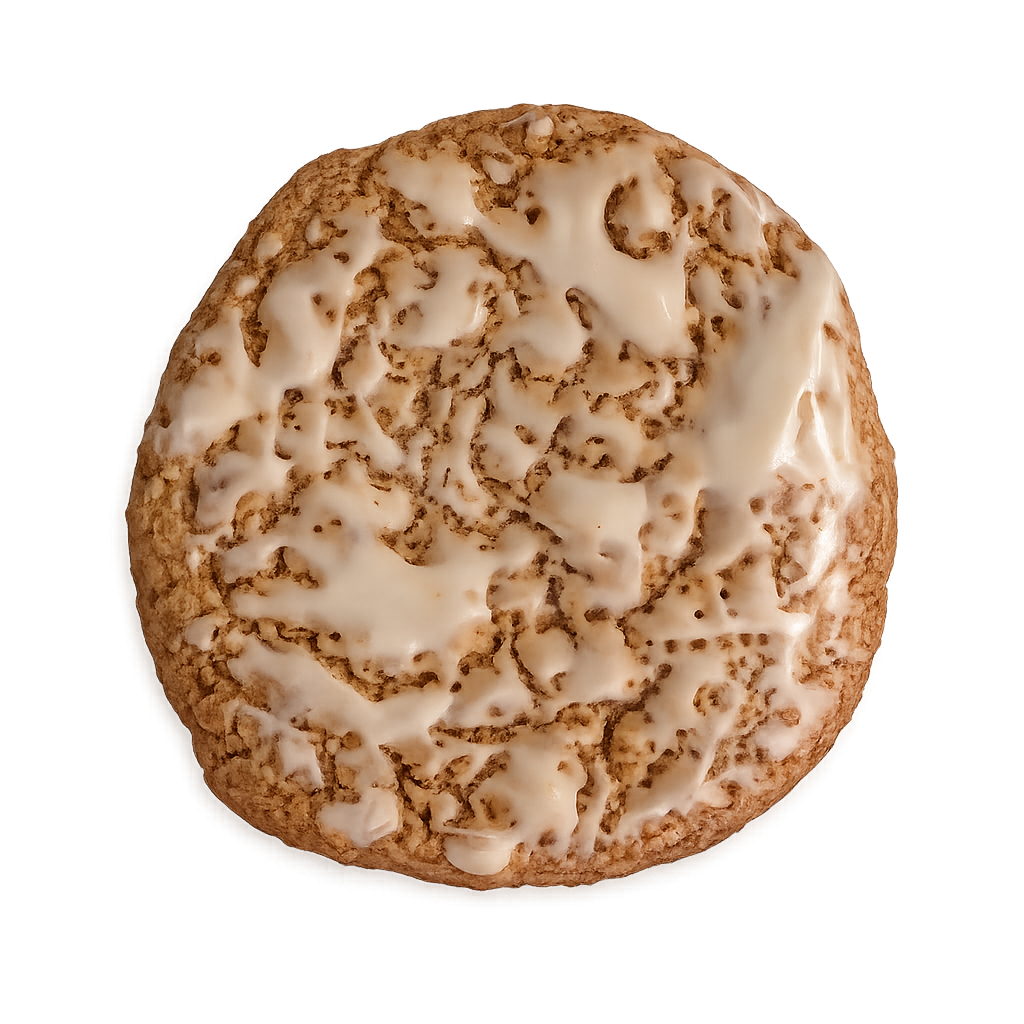 Moonglow's Treats 3 oz Old-Fashioned Iced Oatmeal Cookies